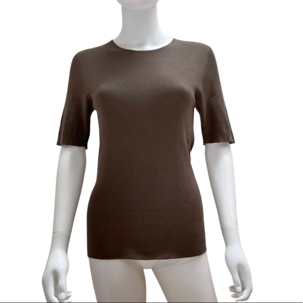 Gucci Silk Crew Neck Shirt